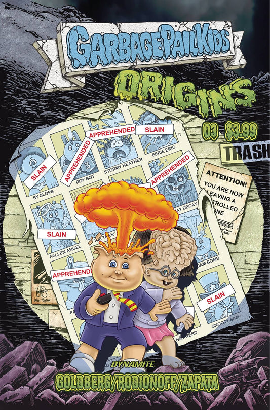 Garbage Pail Kids Origins #3 J Foc Ken Haeser Uncanny X-Men 141 Homage Variant (12/14/2022) Dynamite