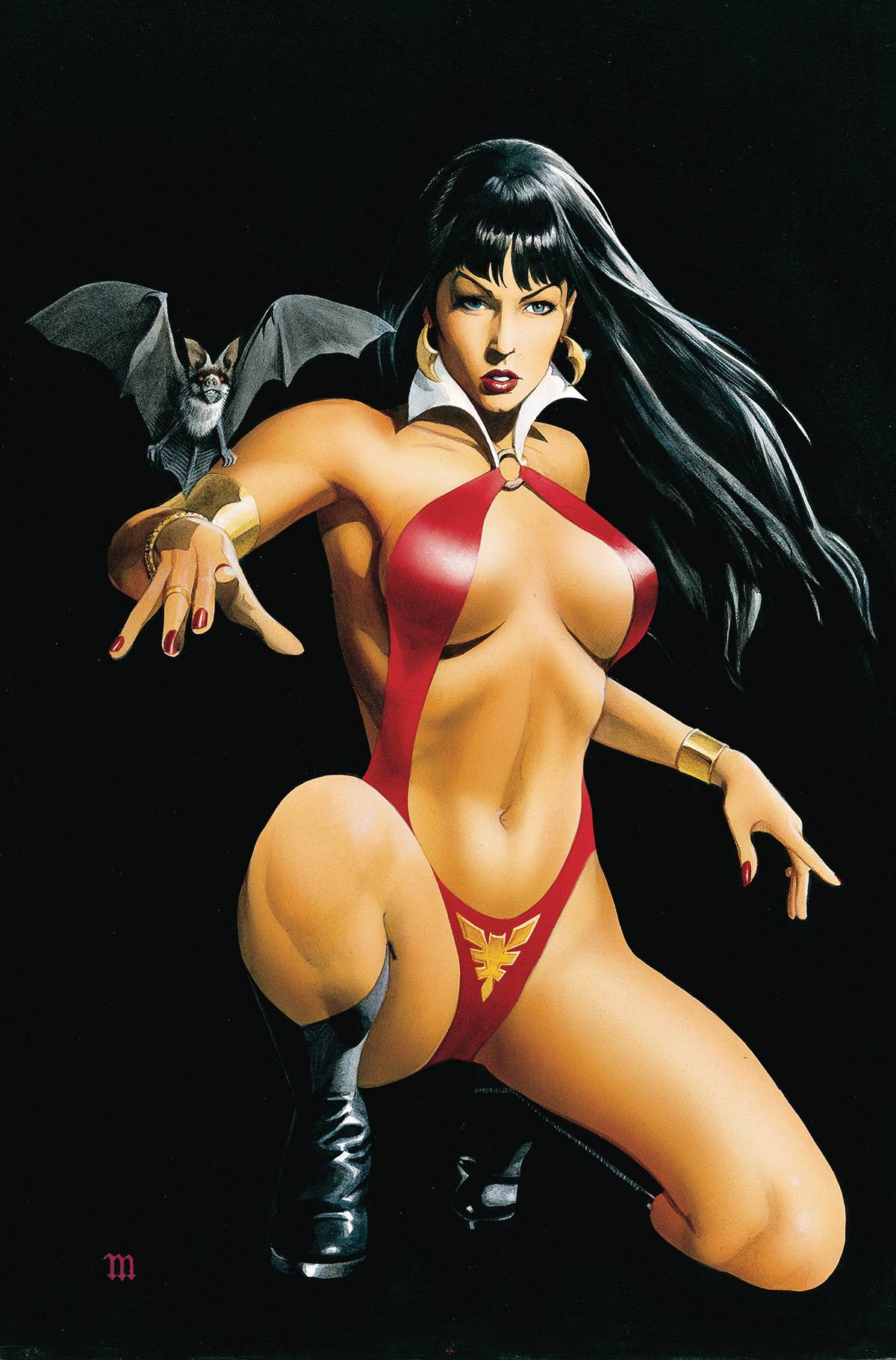 Vampirella Strikes #8 R 1:15 Mike Mayhew Modern Icon Variant (12/21/2022) Dynamite