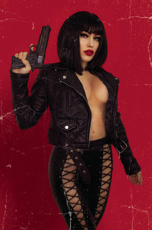 Jennifer Blood Prs Hitwoman One Shot K 1:10 Cosplay Virgin Variant (12/21/2022) Dynamite