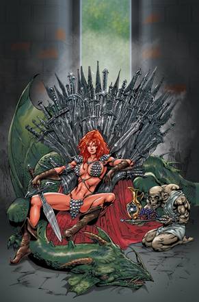 Unbreakable Red Sonja #3 T 1:10 Roberto Castro Virgin Variant (12/21/2022) Dynamite