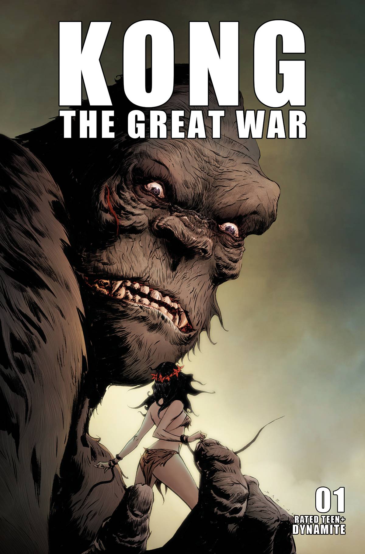 Kong Great War #1 B Jae Lee Variant (03/01/2023) Dynamite