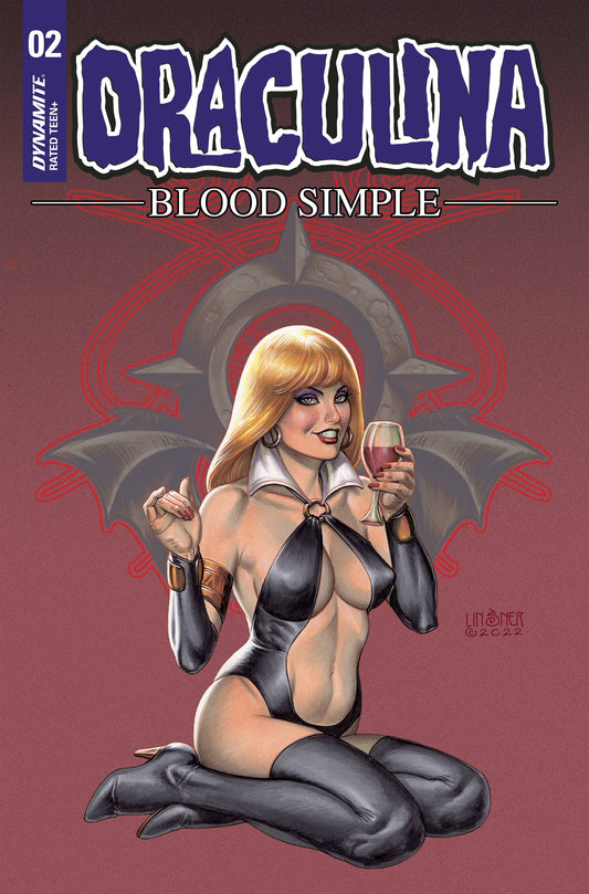 Draculina Blood Simple #2 B Joseph Michael Linsner GGA Variant (03/15/2023) Dynamite
