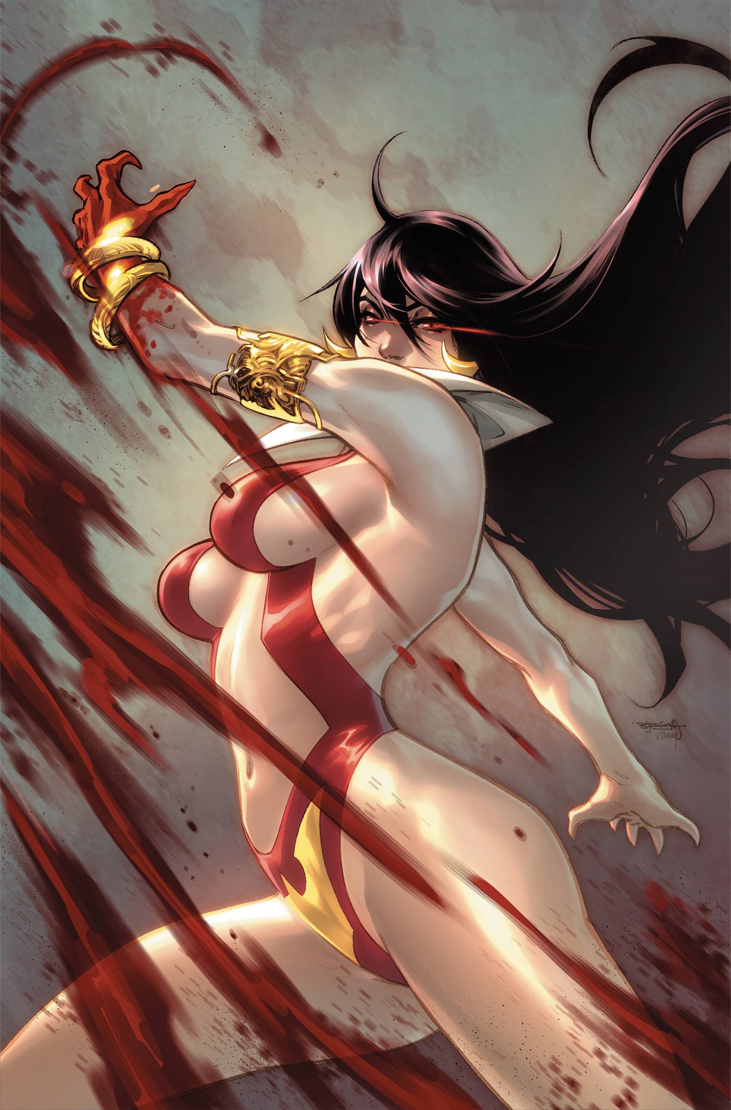 Vampirella Strikes #11 J 1:30 Stephan Segovia Virgin Variant (03/22/2023) Dynamite