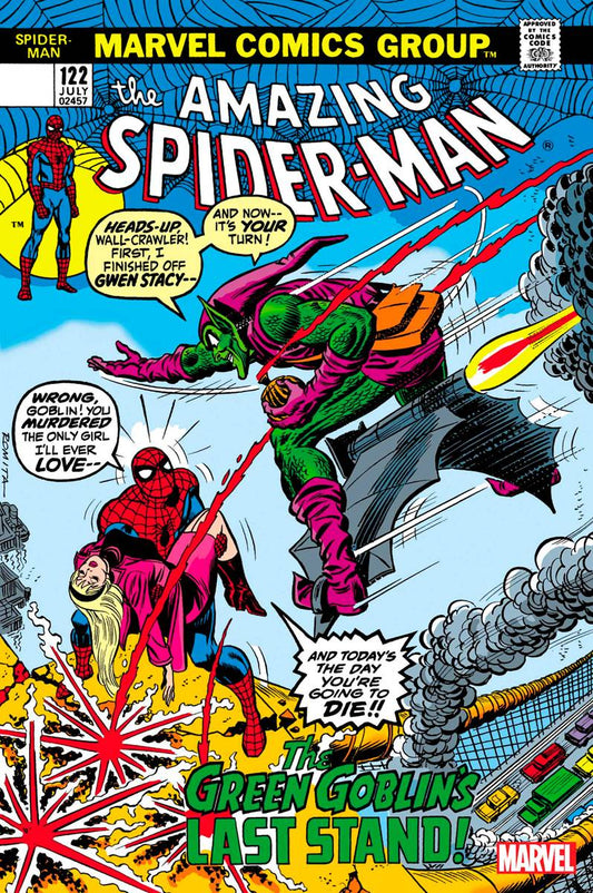 Amazing Spider-Man #122 Facsimile Edition Death Green Goblin (06/28/2023) Marvel