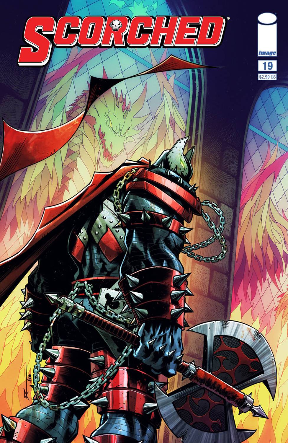 Spawn Scorched #19 B Kevin Keane Variant (06/28/2023) Image