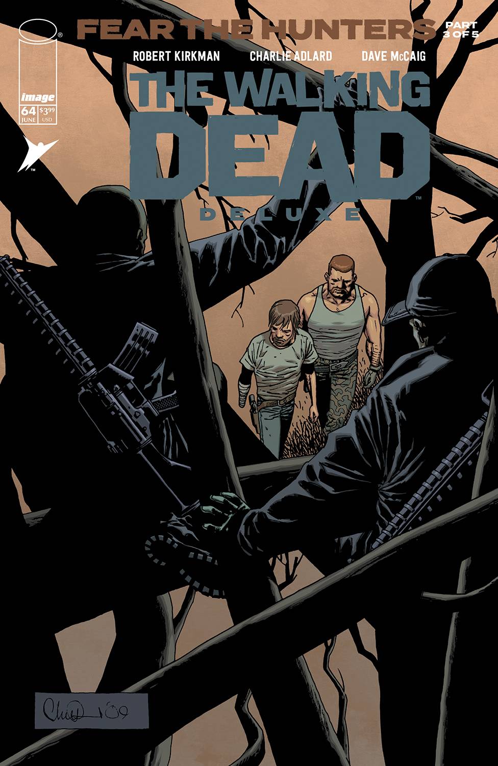 Walking Dead Dlx #64 B Charlie Adlard Variant (06/07/2023) Image