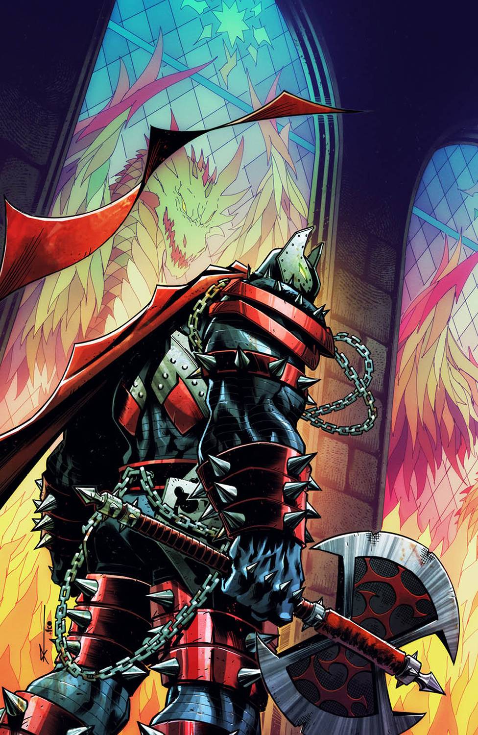 Spawn Scorched #19 C Kevin Keane Virgin Variant (06/28/2023) Image