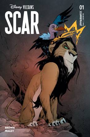 DISNEY VILLAINS SCAR #1 V FOC BONUS JAE LEE ORIGINAL Variant (04/05/2023) Dynamite