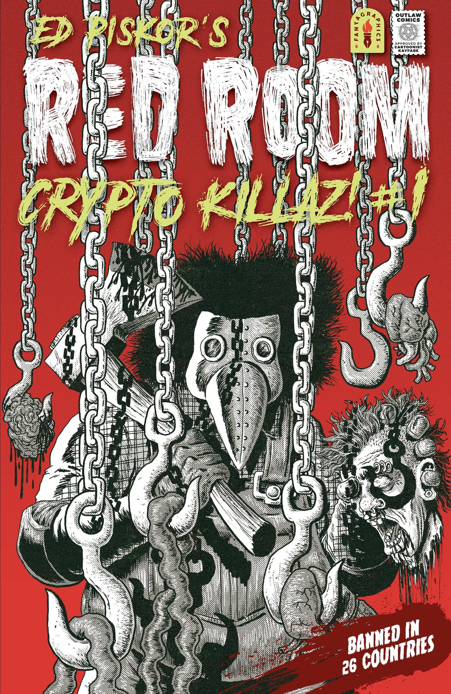 Red Room Crypto Killaz #1 C 1:5 Ed Piskor Variant (05/24/2023) Fantagraphics