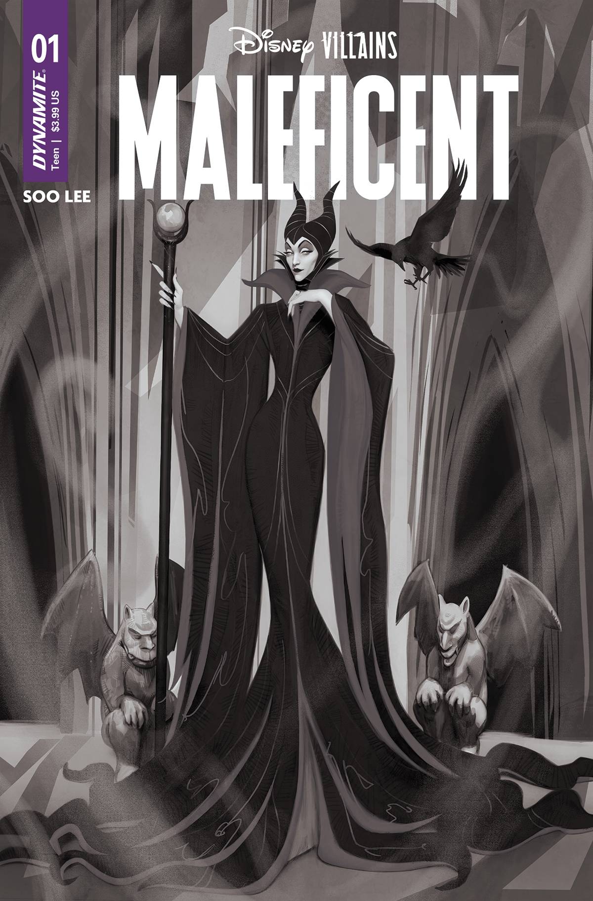 Disney Villains Maleficent #1 Zc 1:10 Foc Rebeca Puebla Variant (05/17/2023) Dynamite