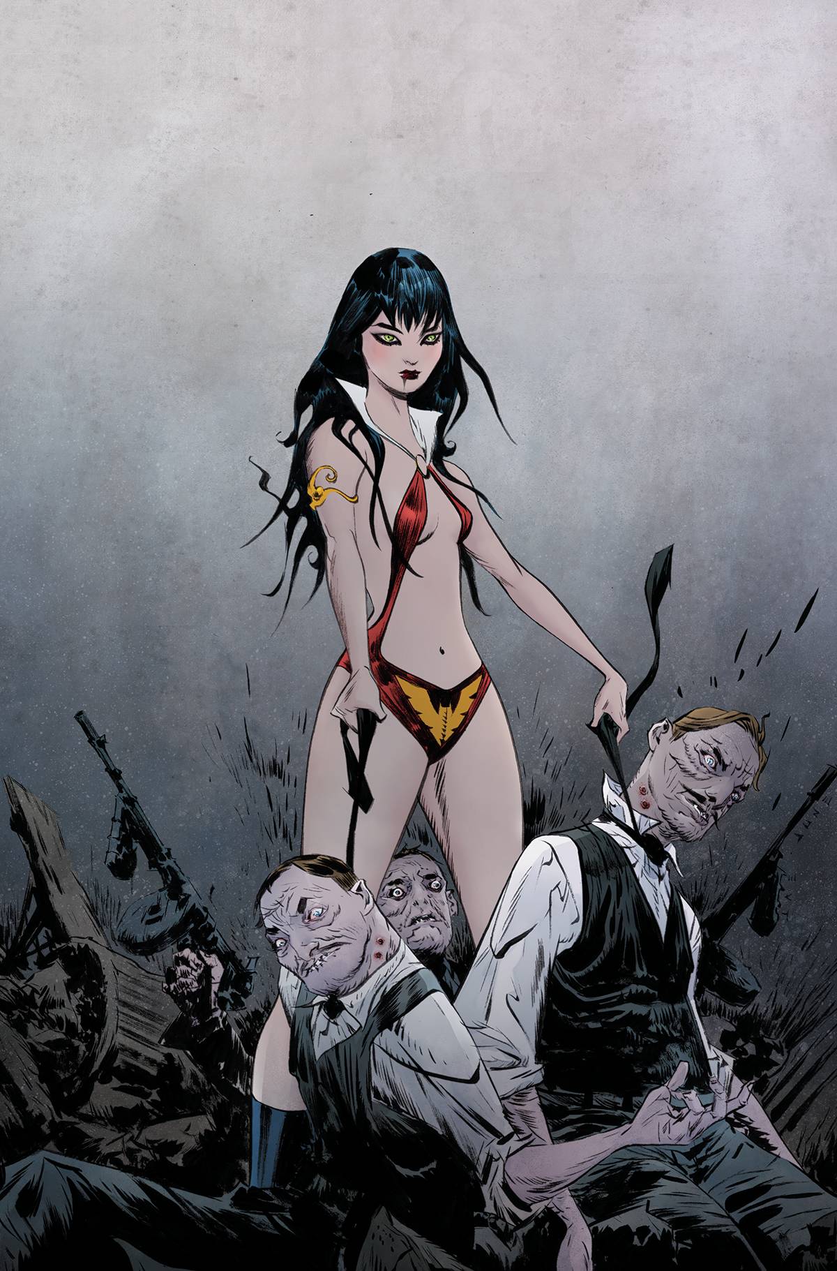 Vampirella Vs Superpowers #1 Z 1:10 Foc Jae Lee Virgin Variant (05/24/2023) Dynamite