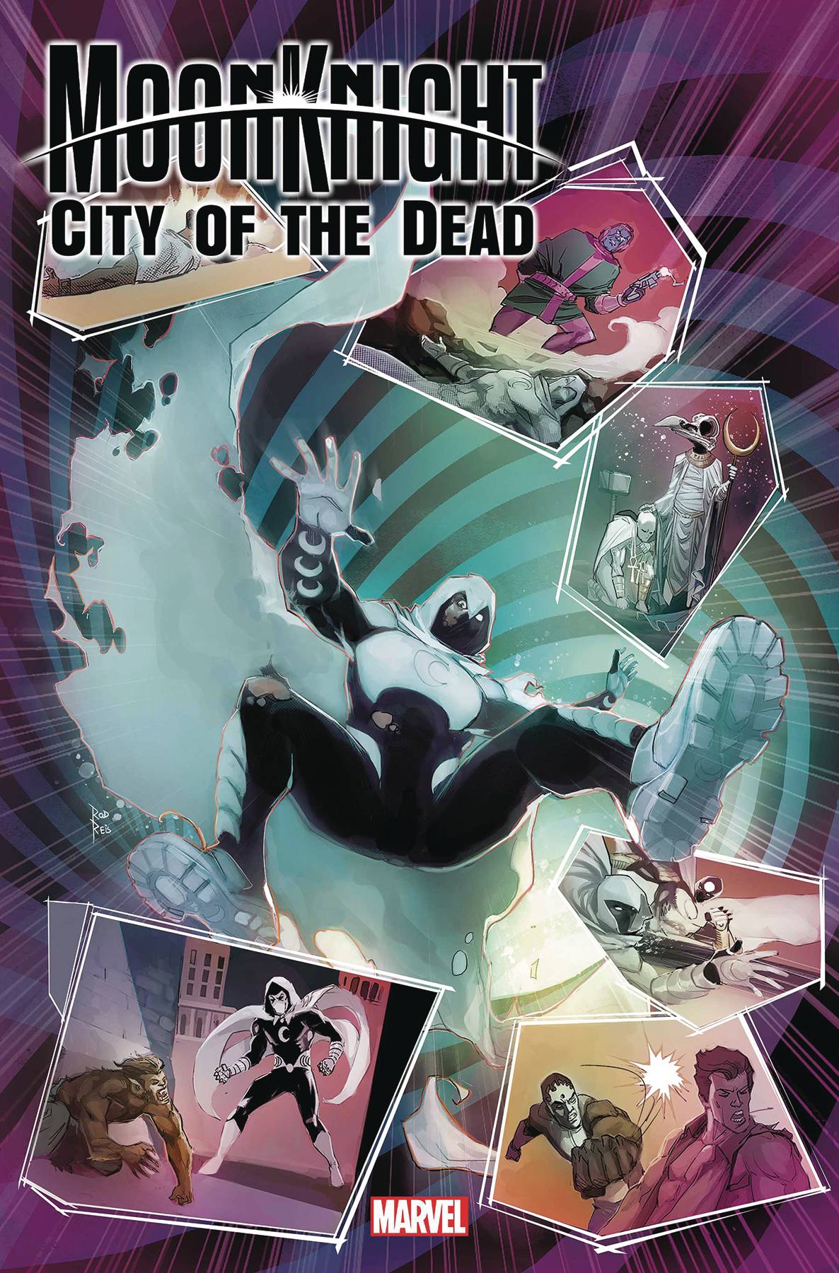 Moon Knight City Of The Dead #4 A (Of 5) Rod Reis David Pepose (10/11/2023) Marvel