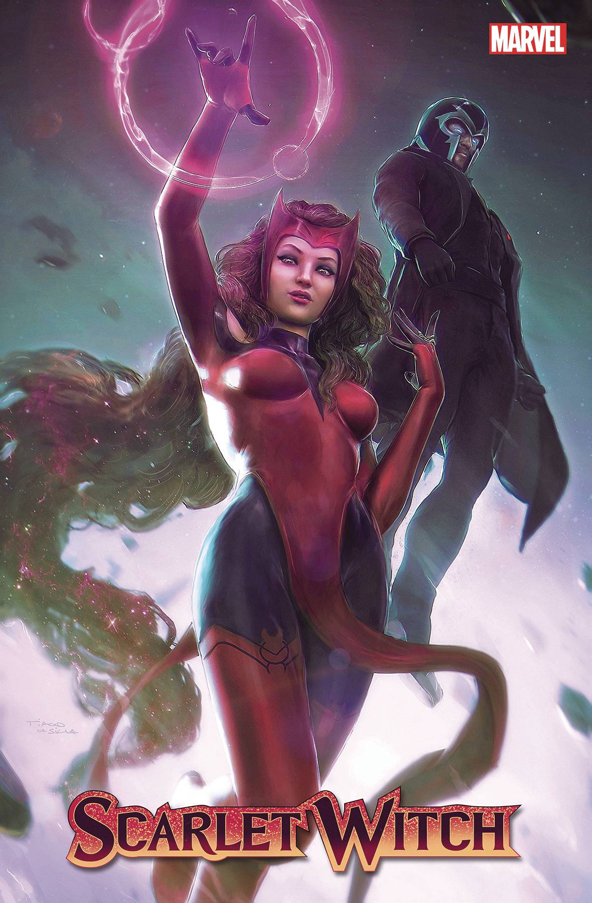 Scarlet Witch #9 D 1:25 Tiago Da Silva Gga Variant (10/18/2023) Marvel