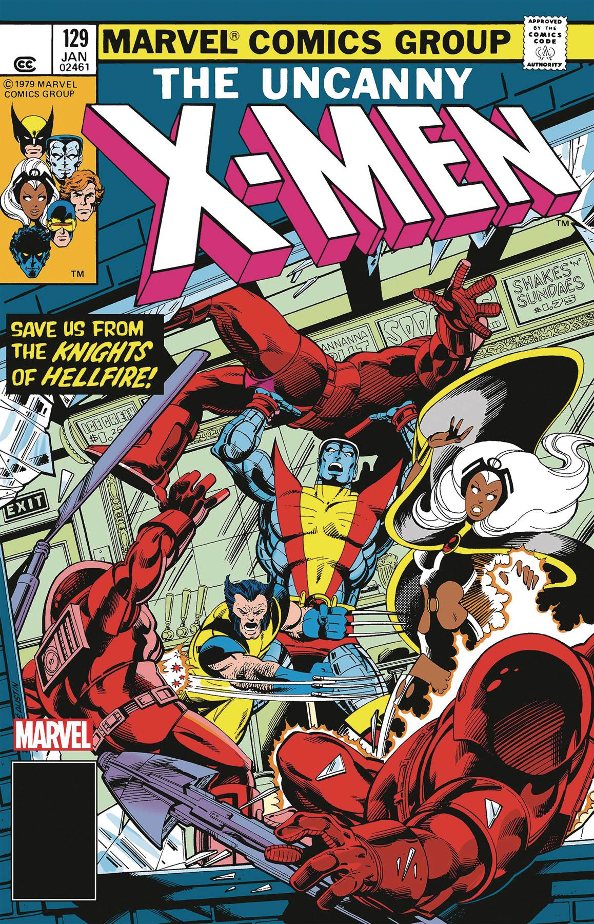 X-Men #129 Facsimile Edition John Byrne Chris Claremont 1St Kitty Pryde Emma Frost (10/25/2023) Marvel
