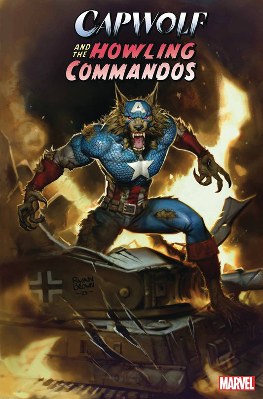 Capwolf Howling Commandos #1 A Ryan Brown Stephanie Phillips (10/11/2023) Marvel