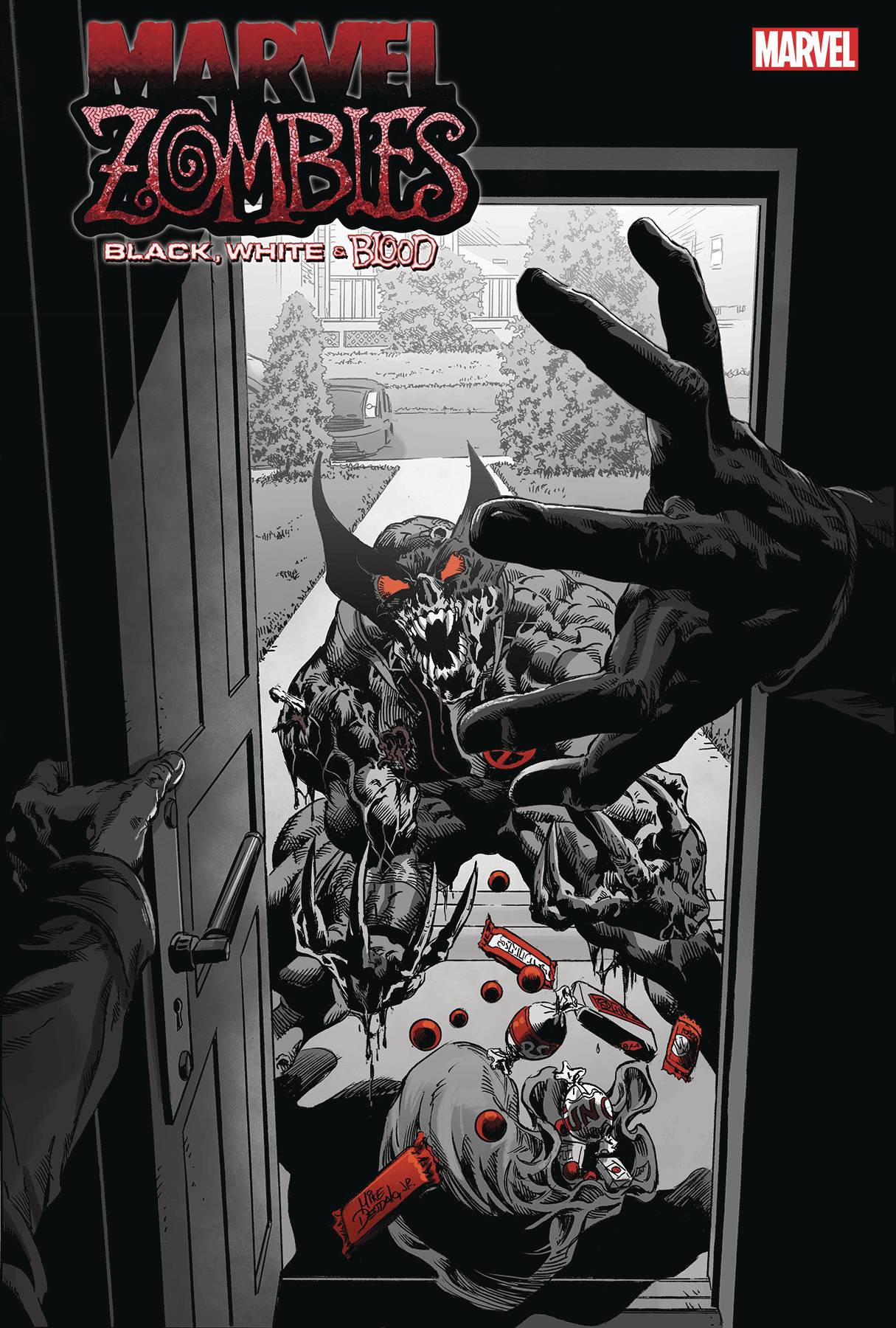 Marvel Zombies Black White Blood #1 F 1:50 Mike Deodato Unearthed Variant (10/25/2023) Marvel