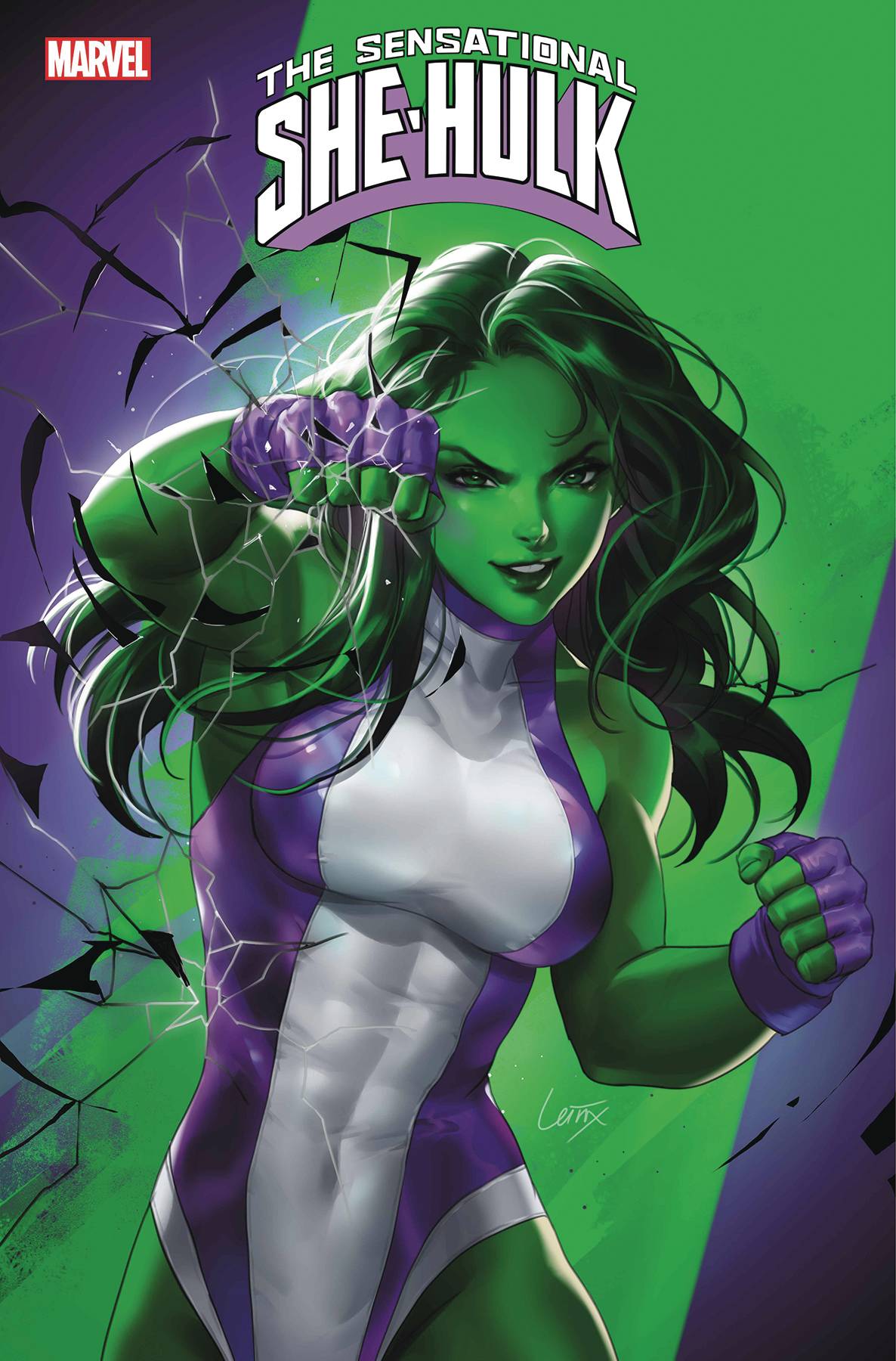 Sensational She-Hulk #1 J 1:50 Leirix Virgin Gga Variant (10/18/2023) Marvel