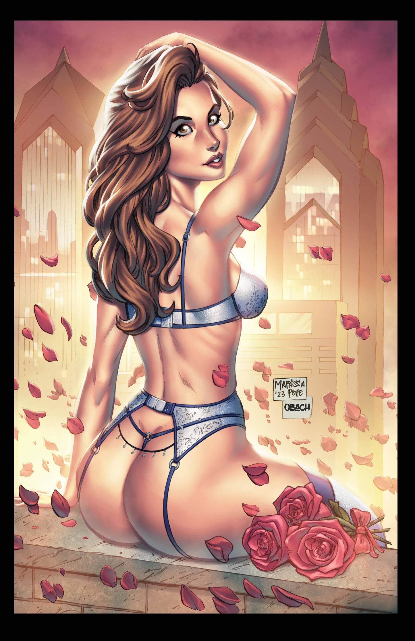 Belle Cursed E 1:10 Foc Marissa Pope Variant (09/27/2023) Zenescope