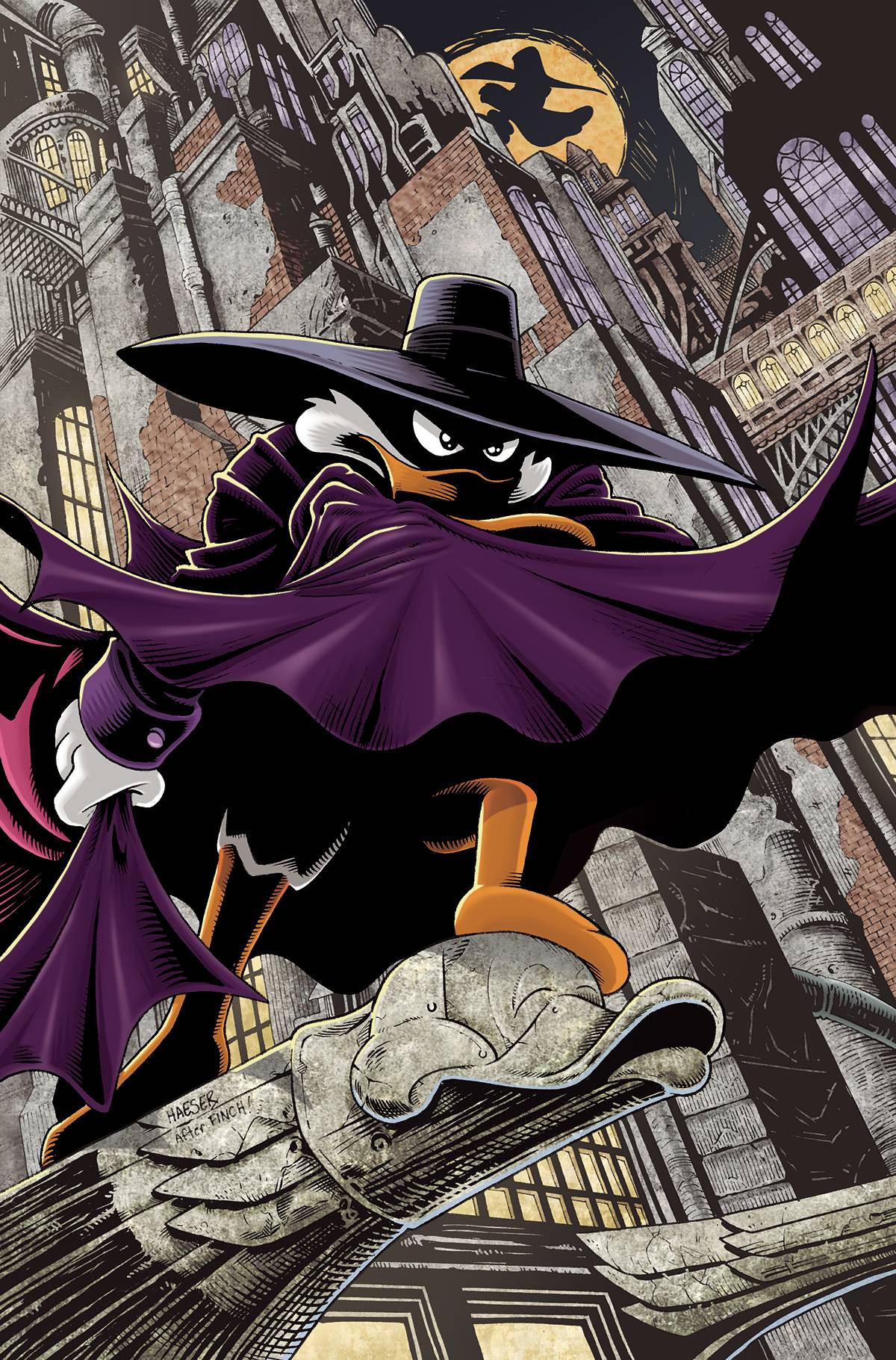 Darkwing Duck #9 Vr W 1:10 Foc Ken Haeser Virgin Variant (10/11/2023) Dynamite