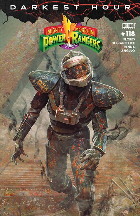 Mighty Morphin Power Rangers #118 B Dark Grid Bjorn Barend Variant (03/27/2024) Boom