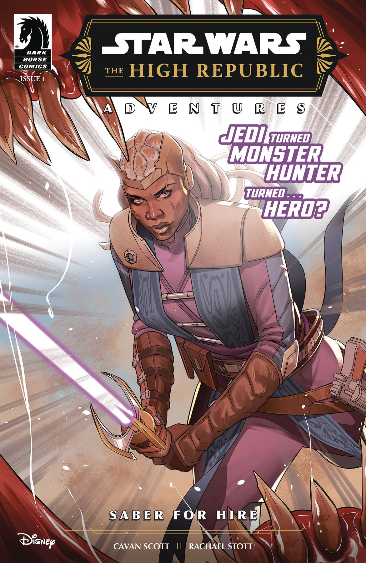 Star Wars High Republic Adventures Saber For Hire #1 Rachael Stott Vacan Scott (04/17/2024) Dark Horse