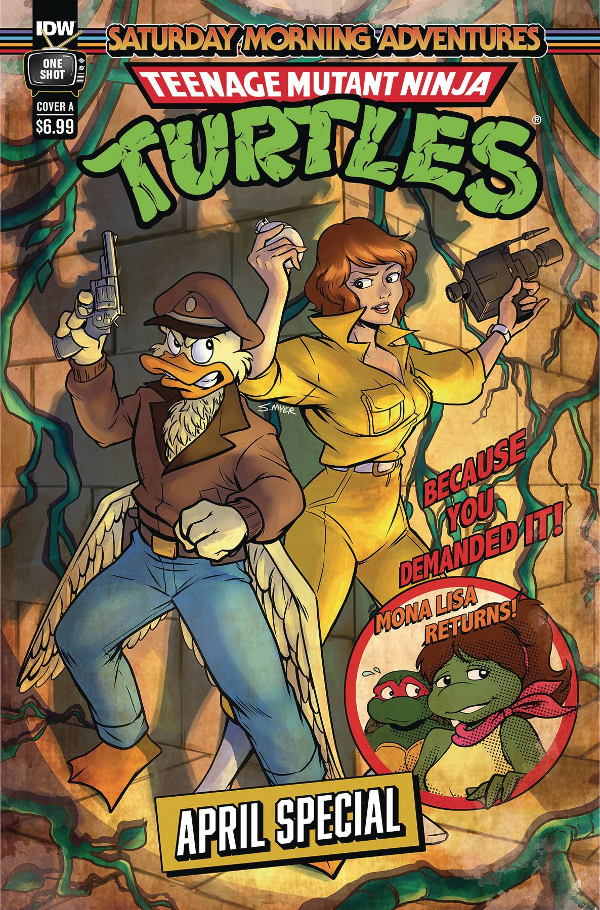 Teenage Mutant Ninja Turtles Tmnt Saturday Morning Adv April Special #1 A Myer (04/03/2024) Idw