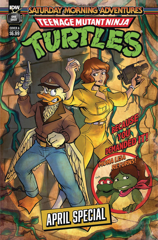 Teenage Mutant Ninja Turtles Tmnt Saturday Morning Adv April Special #1 A Myer (04/03/2024) Idw