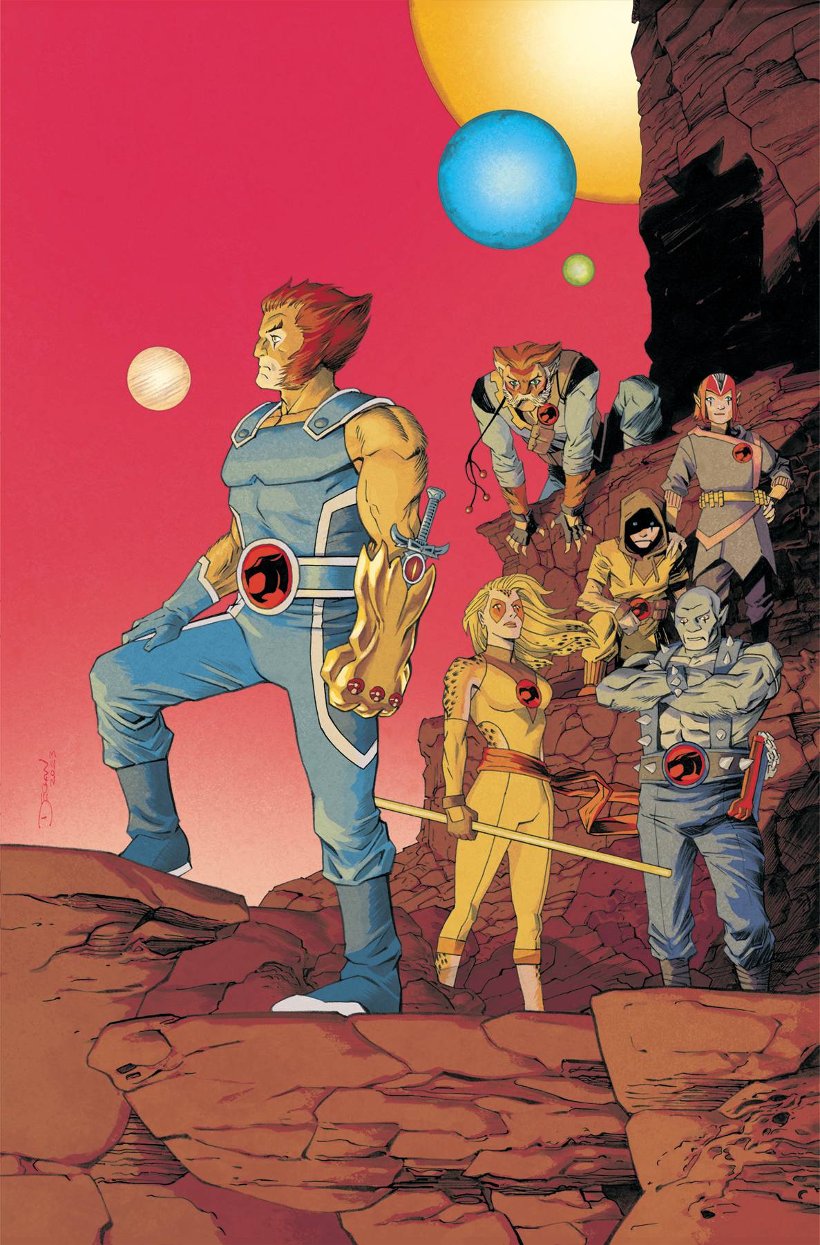 Thundercats #2 P 1:20 Declan Shalvey Virgin Variant (03/13/2024) Dynamite