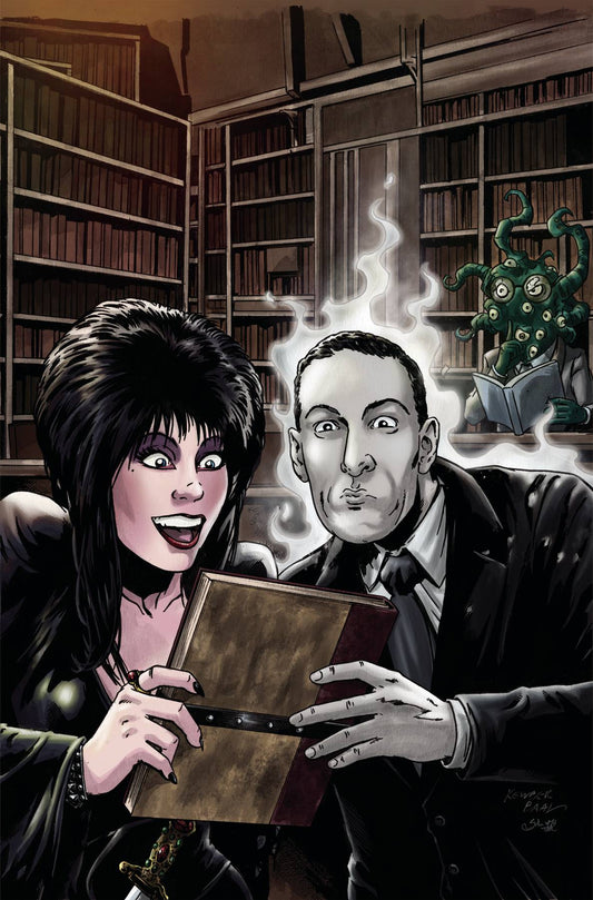 Elvira Meets Hp Lovecraft #2 H 1:20 Kewber Baal Virgin Variant (03/20/2024) Dynamite