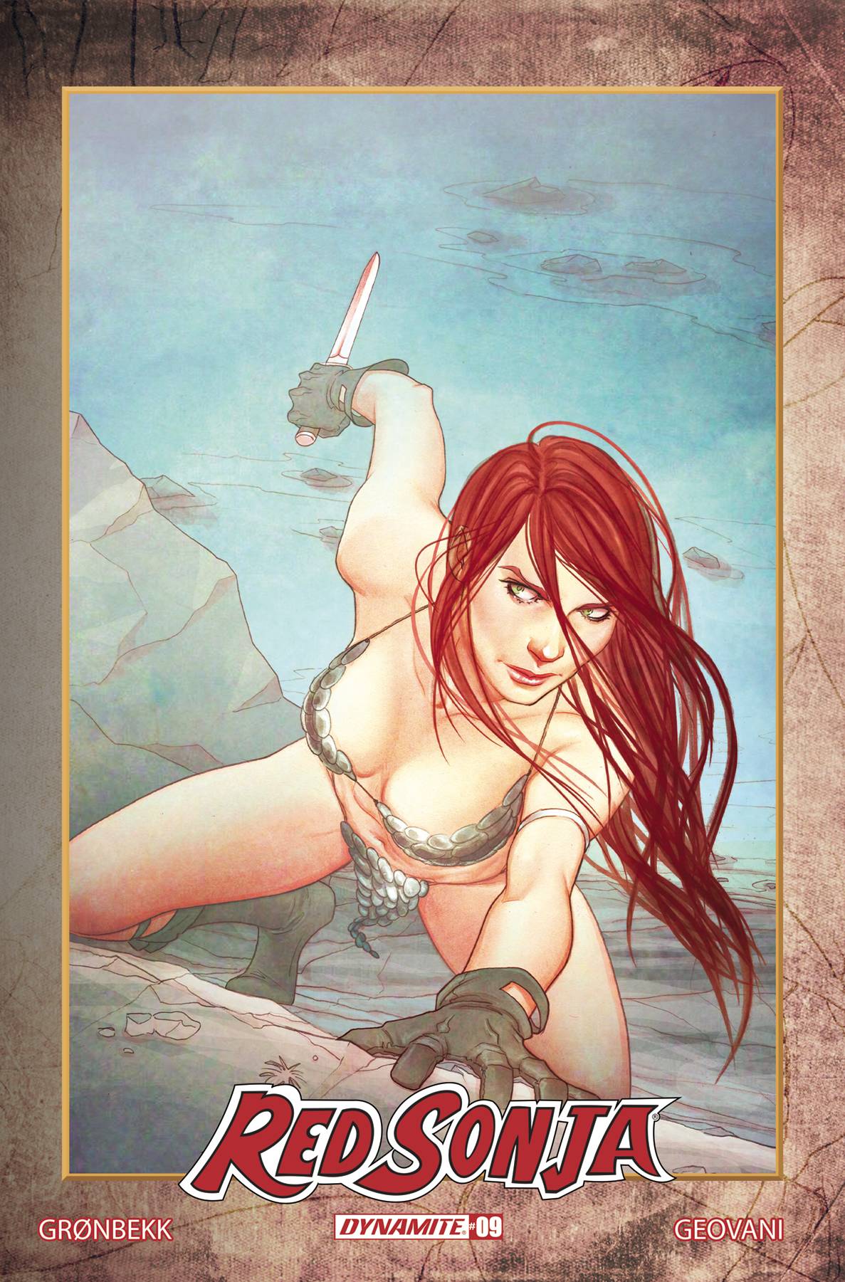 Red Sonja 2023 #9 F 1:10 Jenny Frison Modern Icon Variant (03/27/2024) Dynamite