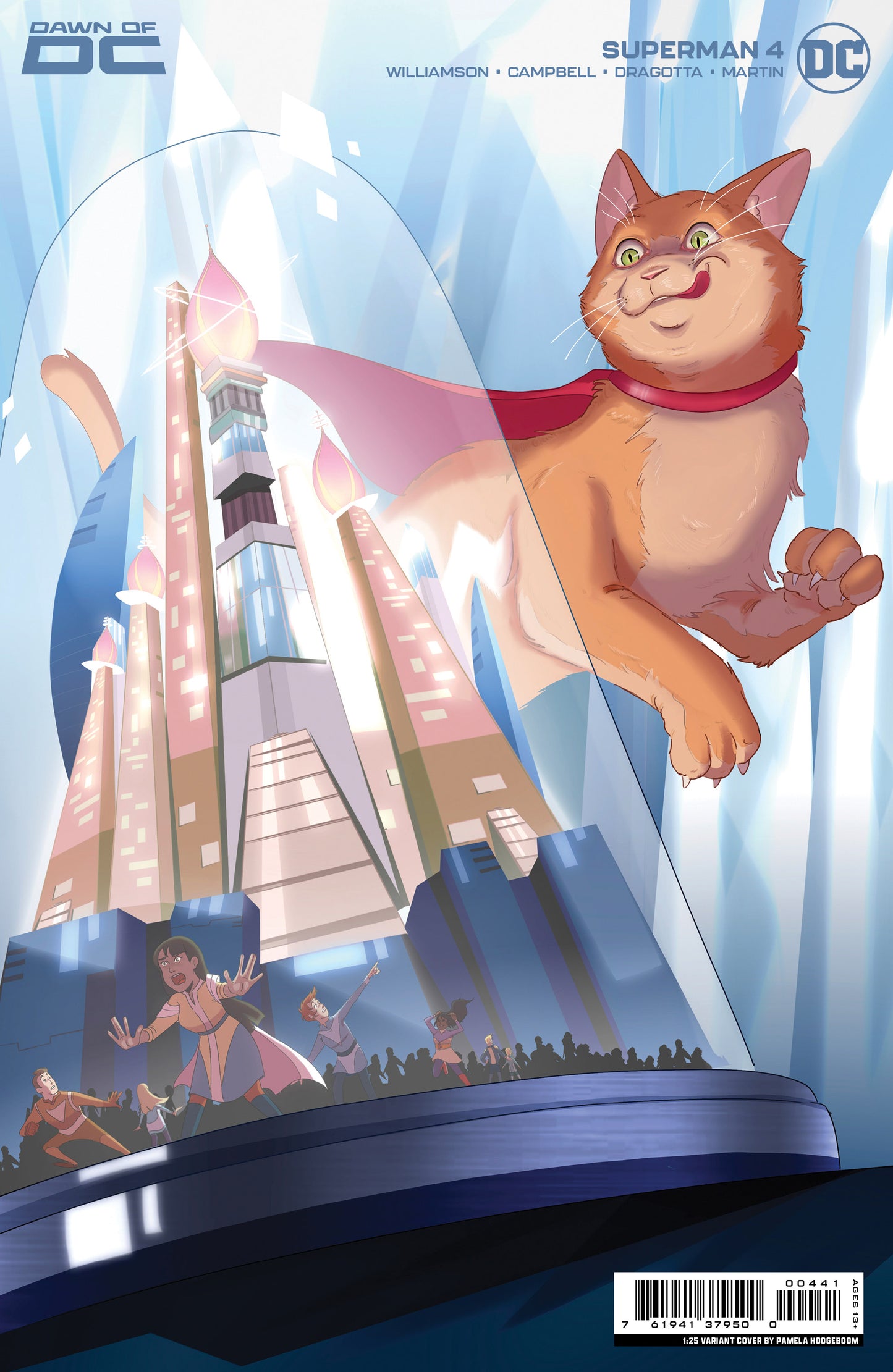 Superman #4 E 1:25 Pamela Hoogeboom Card Stock Variant (05/16/2023) Dc
