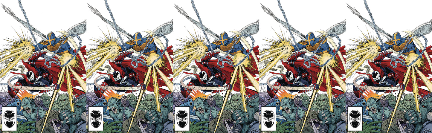 SPAWN #299 B Todd MCFARLANE VIRGIN Variant Amazing Spider-Man 299 Homage (07/31/2019) IMAGE
