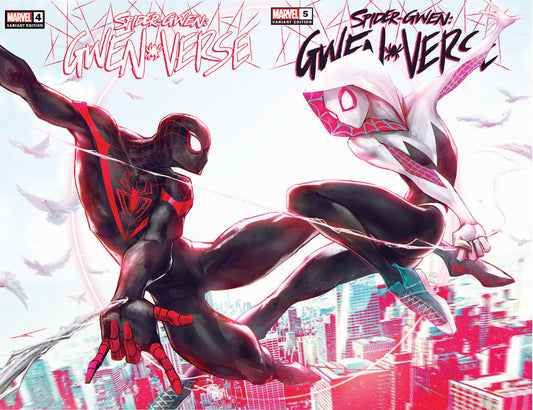 Spider-Gwen Gwenverse #4 + #5 Ivan Tao Variant Miles Morales Spider-Man (08/24/2022) Marvel
