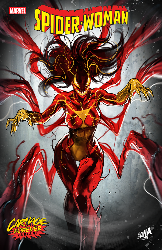 Spider-Woman #21 C David Nakayama Carnage Forever Variant (03/30/2022) Marvel