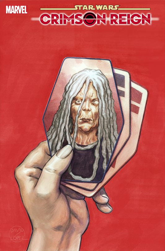 Star Wars Crimson Reign #3 1:25 David Lopez Sabacc Card Variant (03/09/2022) Marvel