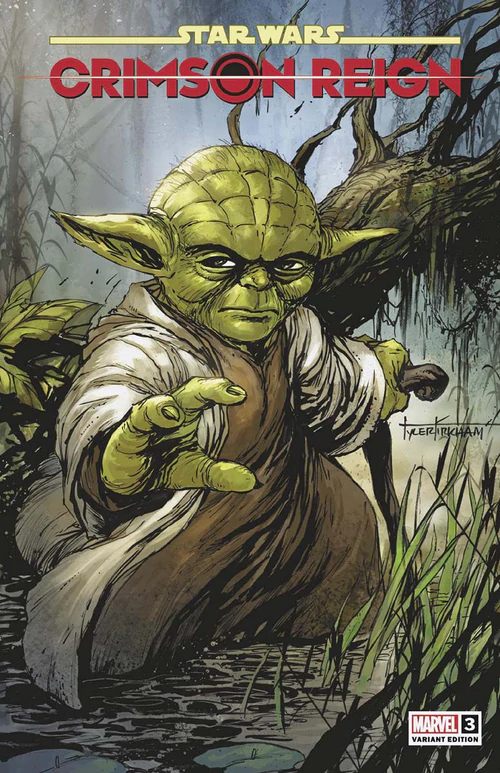 Star Wars Crimson Reign #3 Tyler Kirkham Trade Variant Yoda (03/09/2022) Marvel