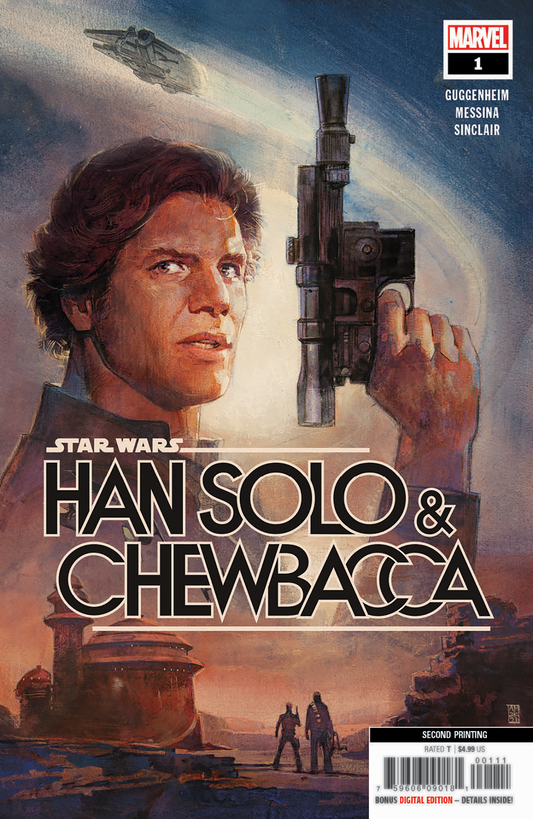 Star Wars Han Solo & Chewbacca #1 2nd Print Alex Maleev Variant (04/20/2022) Marvel