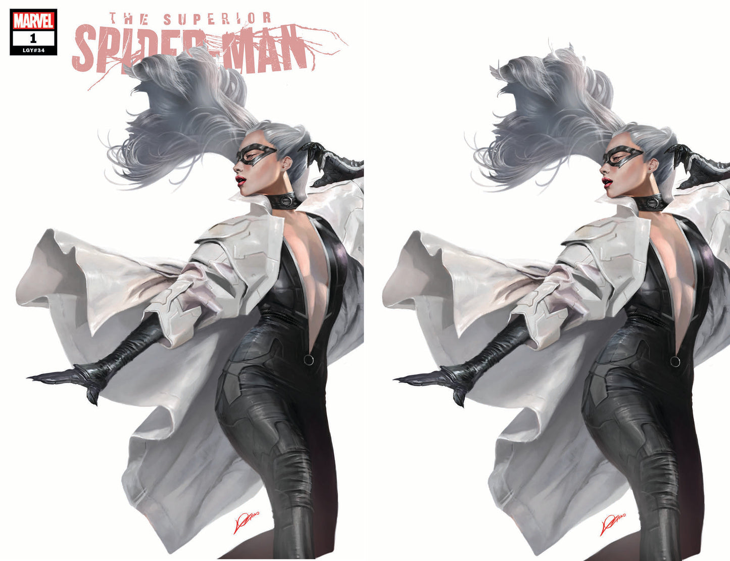SUPERIOR SPIDER-MAN #1 Marvel Alexander Lozano Black Cat Variant Trade + Virgin Options (12/26/2018)