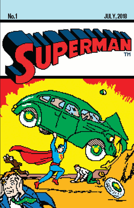 Superman 1 DC Matthew Waite Action Comics 1 16 Bit Homage Variant (07/11/2018)
