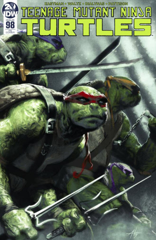 TMNT ONGOING #98 Gabriele Dell'Otto Variant Teenage Mutant Ninja Turtles (09/25/2019) IDW