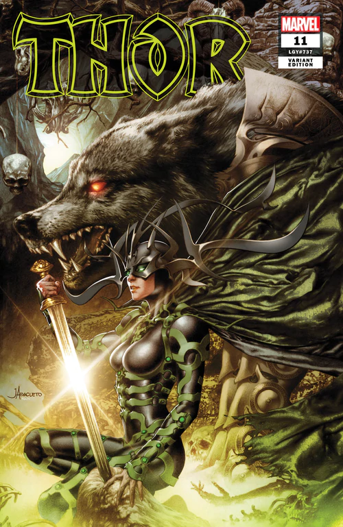 Thor #11 Jay Anacleto Trade Variant Hela GGA (01/06/2021) Marvel - Golden Apple Comics
