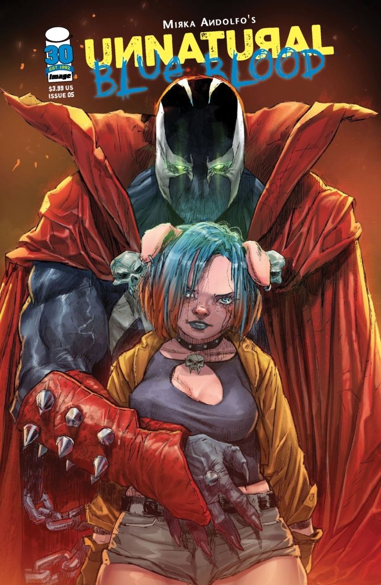 Unnatural Blue Blood #5 (Of 8) C Mirka Andolfo Spawn Variant (Mr) (01/04/2023) Image