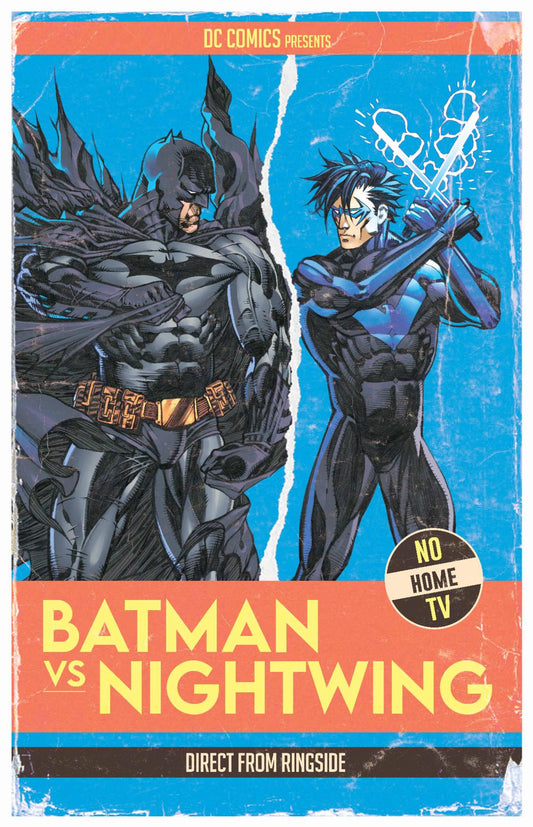 Batman Vs Robin #3 (Of 5) I Mario Fox Foccillo Fight Poster Batman vs Nightwing Card Stock Variant (11/08/2022) Dc
