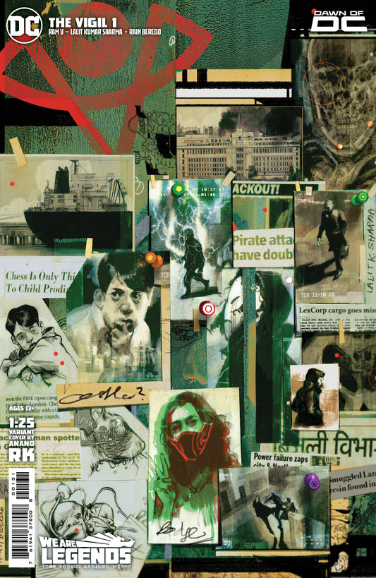 Vigil #1 (Of 6) D 1:25 Anand Rk Card Stock Variant (05/16/2023) Dc