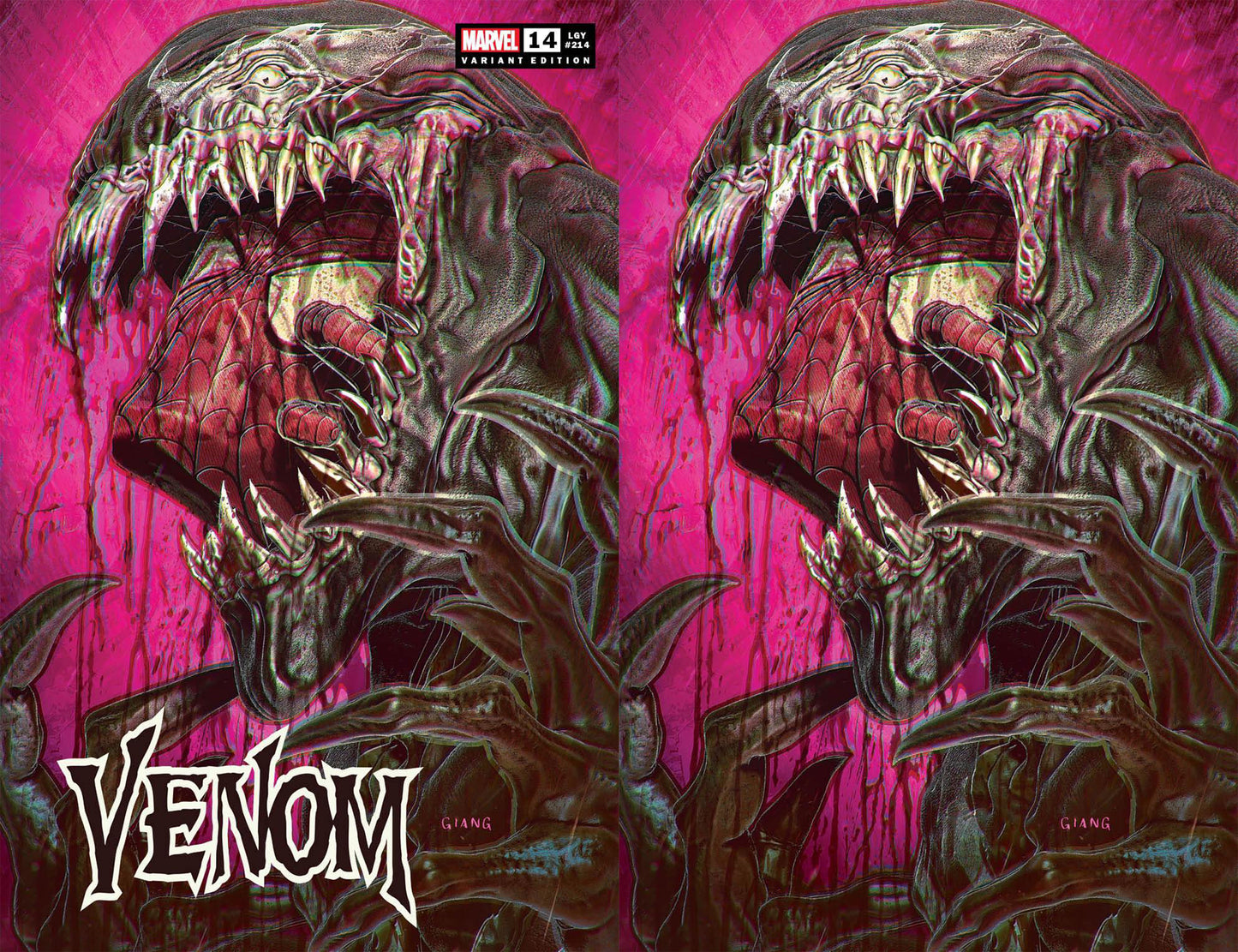 Venom #14 John Giang Spider-Man Variant [Dwb] (12/28/2022) Marvel