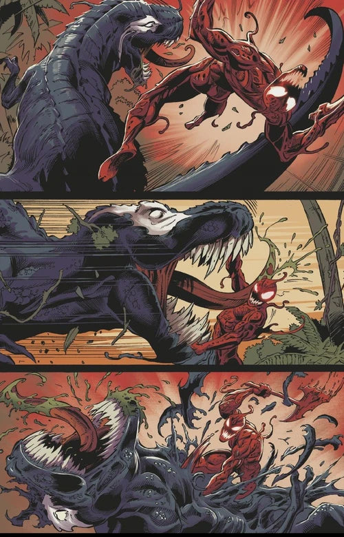 Venom #25 4th Print Mark Bagley T-Rex Carnage Virgin Variant (09/23/2020) Marvel