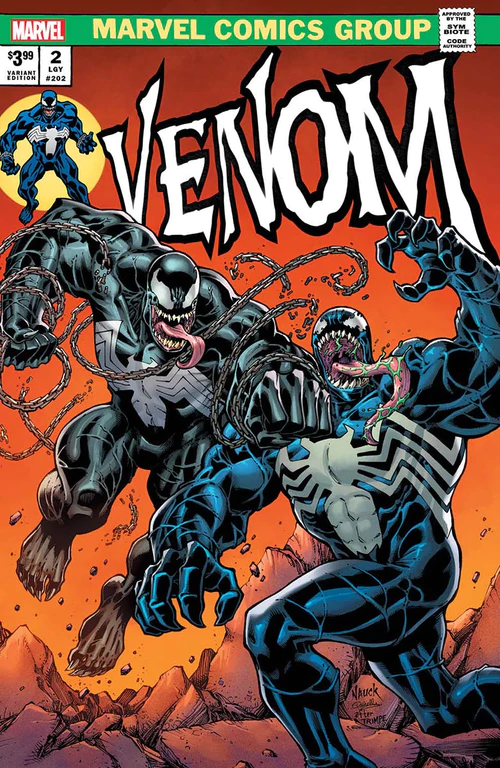 Venom #2 Todd Nauck Incredible Hulk 181 Homage Variant (11/24/2021) Marvel