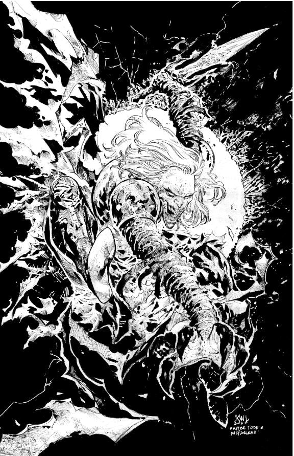 Venom #30 Ken Lashley Knull Amazing Spider-Man 300 Homage (11/18/2020) Marvel