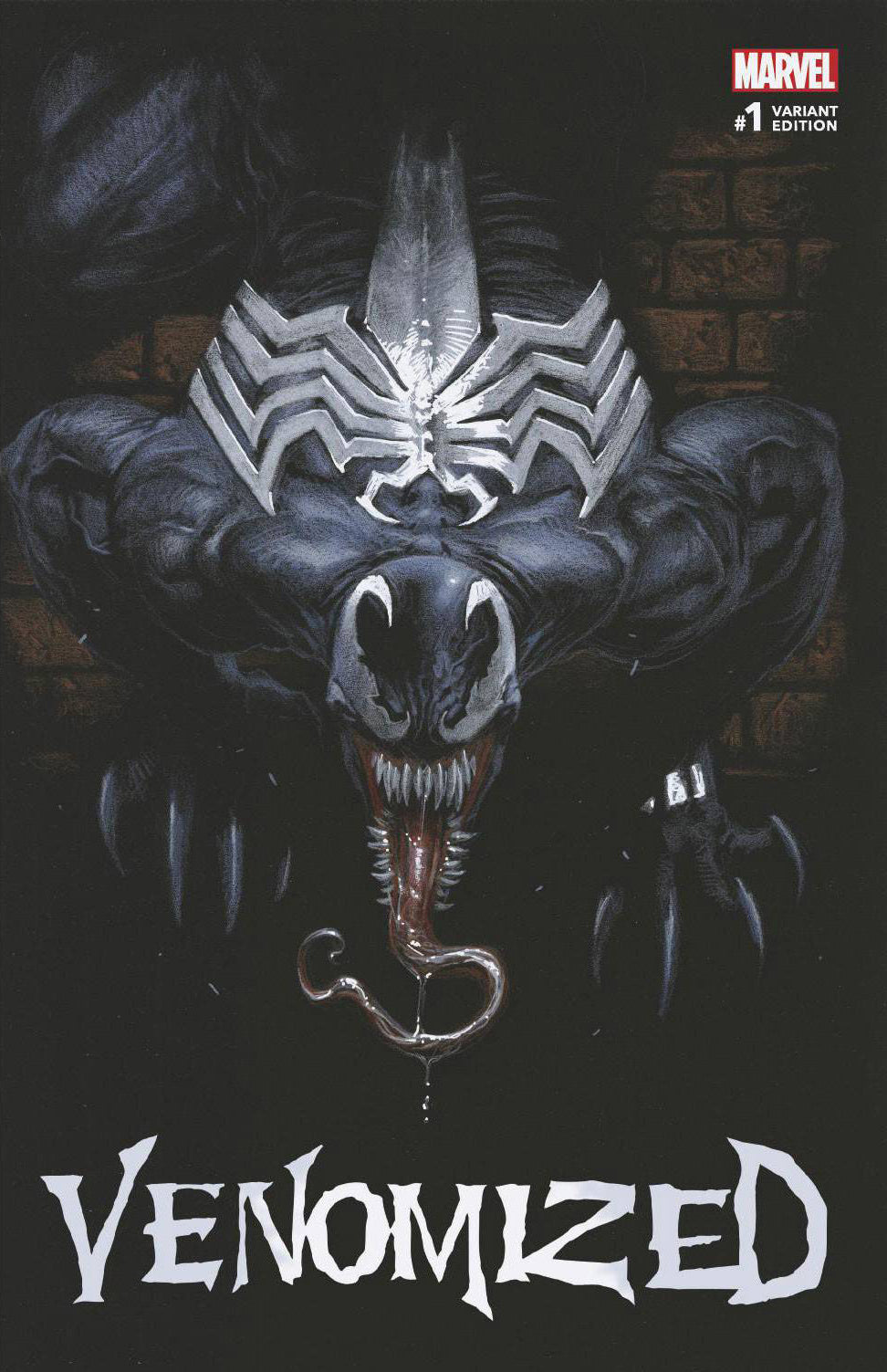 Venomized 1 Marvel 2018 1:25 Gabriele Dell'Otto Variant Venom Spider-Man