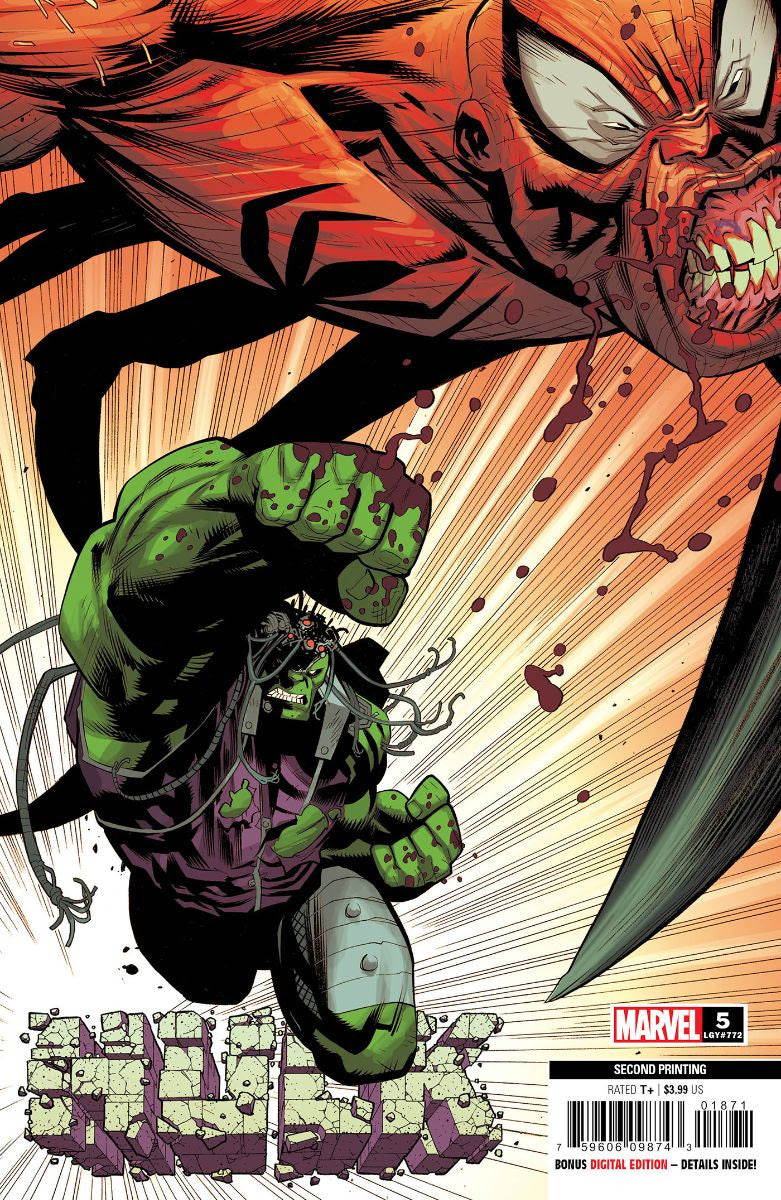 Hulk #5 2nd Print Ryan Ottley Variant (05/18/2022) Marvel